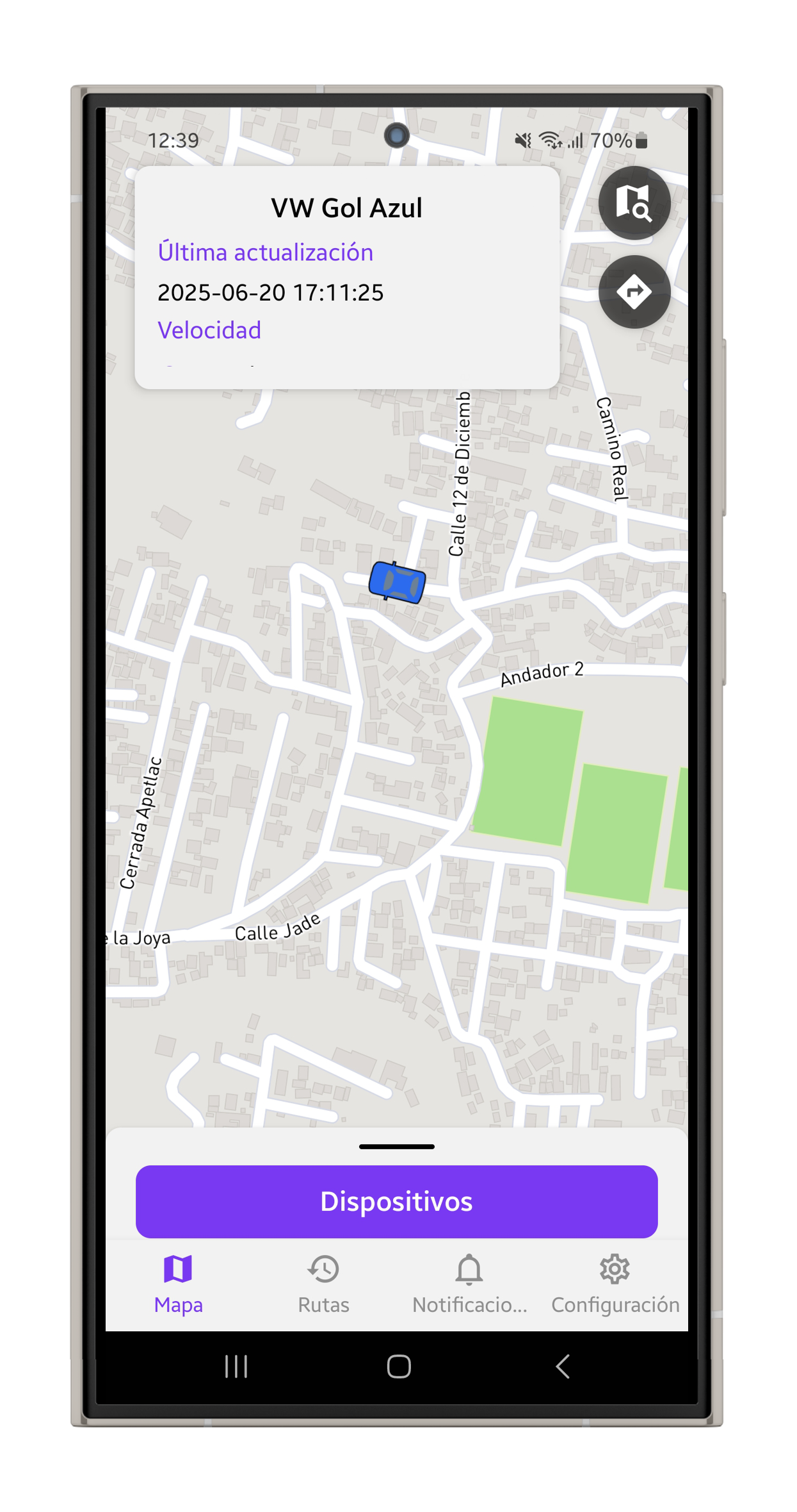 Imagen de un dispositivo Navutrack